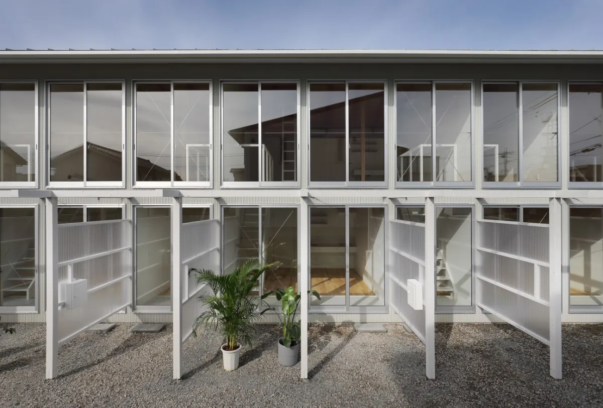 Terraced House in Shinsaikamachi 新雑賀町の長屋