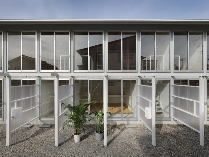 Terraced House in Shinsaikamachi 新雑賀町の長屋