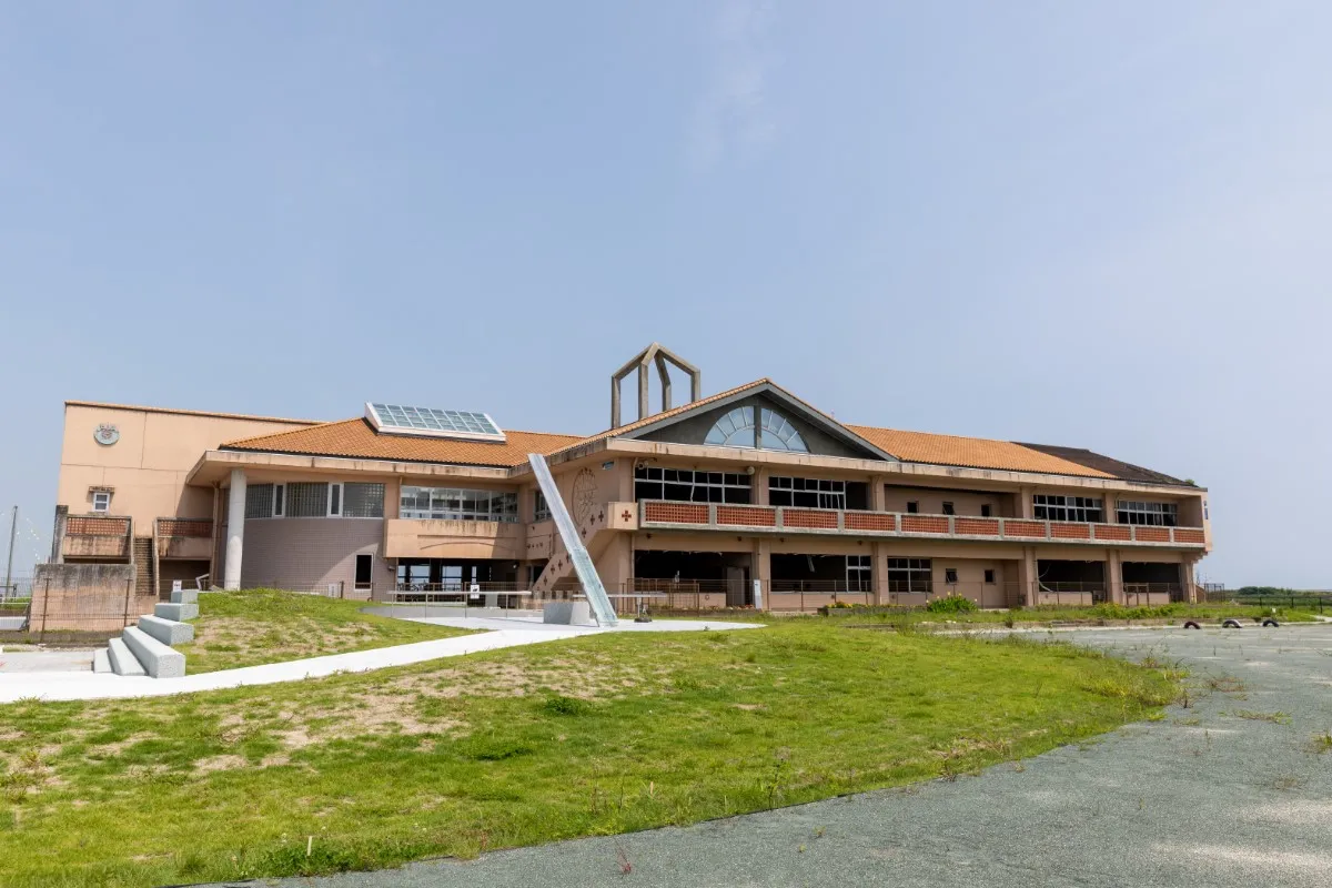 震災遺構 中浜小学校